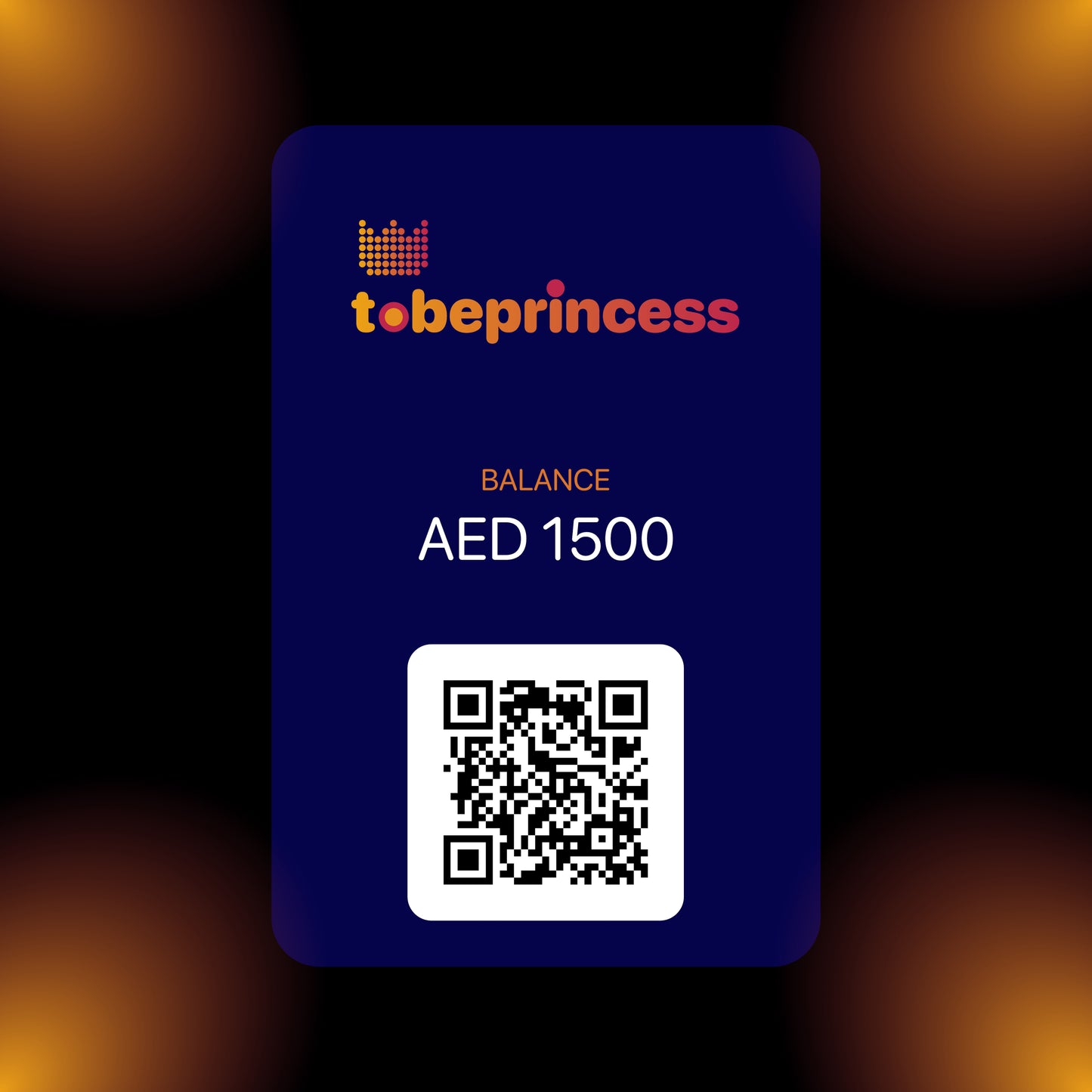 tobeprincess gift card